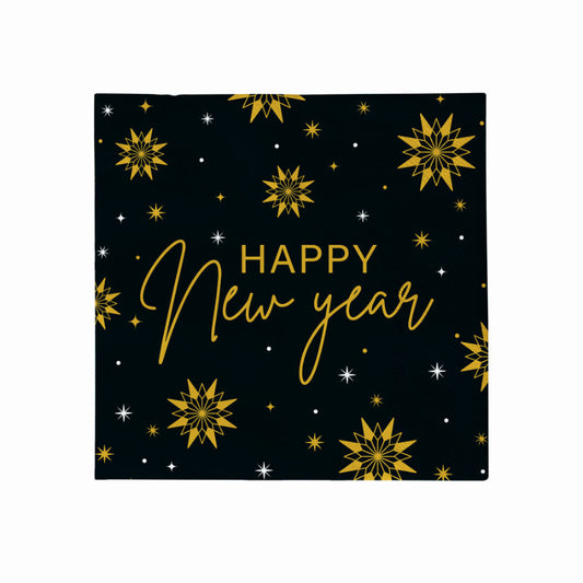 Servilletas 33×33 cm Happy New Year doble capa pack 30