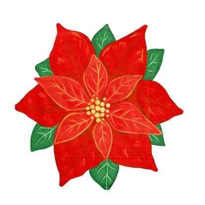 Star of Bethlehem Napkins 25x25 cm. Pack of 10 units. 