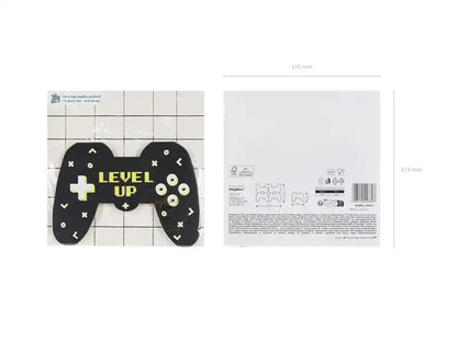 Servilletas Gamepad - 12 Piezas (11,5x16 cm) - Narosa Sweet Party Barcelona