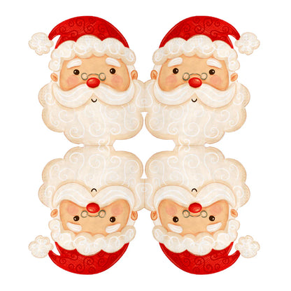 Santa Claus Napkins 29.4x33 cm. Pack of 10 units.