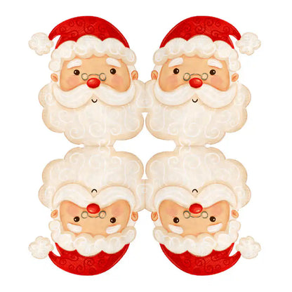 Santa Claus Napkins 29.4x33 cm. Pack of 10 units.