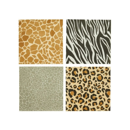 Servilletas de papel Animal Print para fiesta
