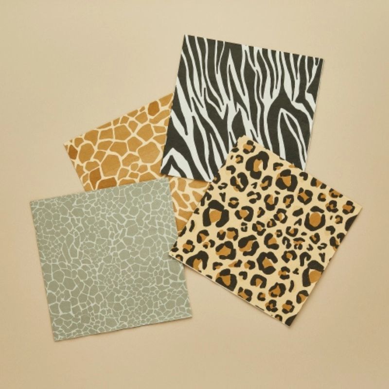 Pack de servilletas Animal Print 16 unidades