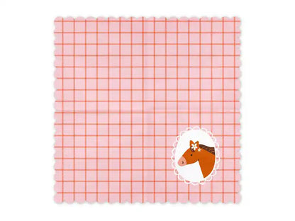 Servilletas de Caballo, 33x33 cm - 12 unidades