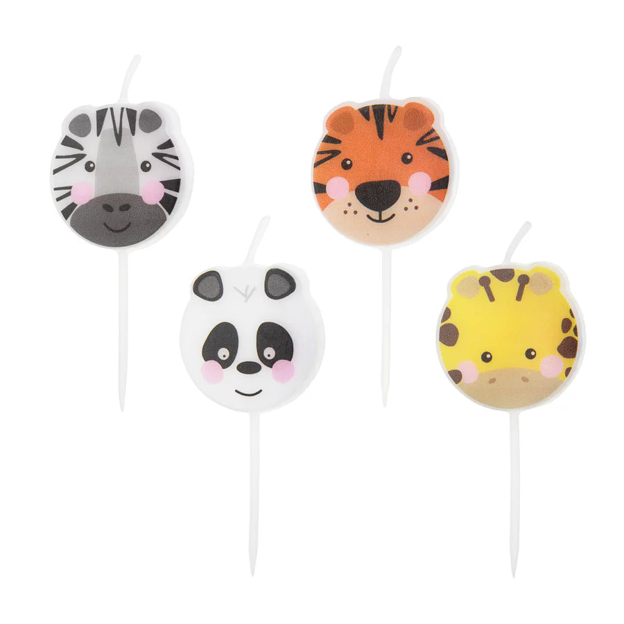 Set de 4 Velas de Animales