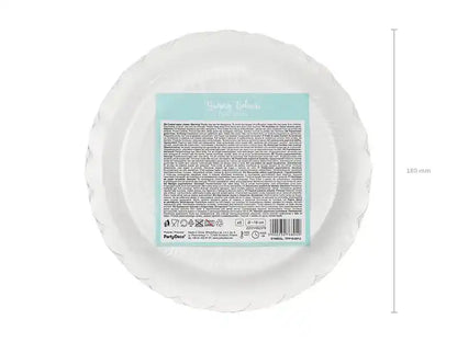 Platos Azul Claro - Narosa Sweet Party Barcelona