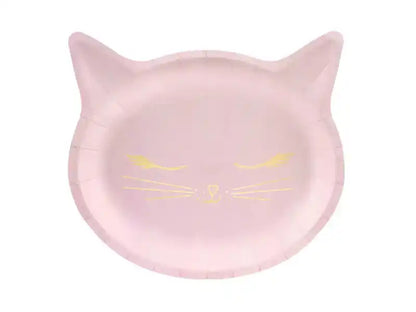 Platos Gato Rosa
