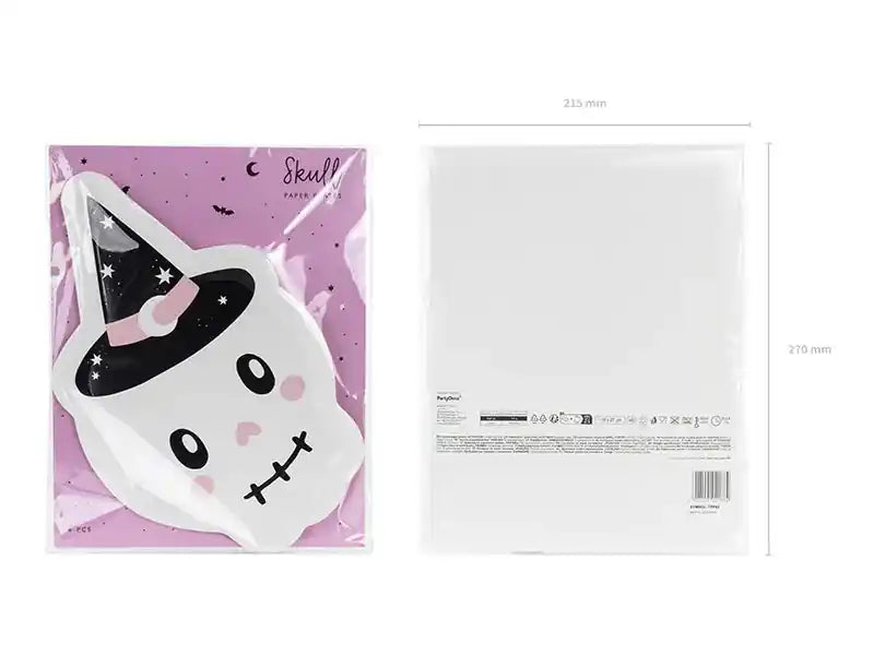 Platos de Papel Calavera - Narosa Sweet Party Barcelona