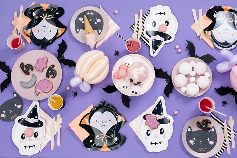 Platos de Papel Calavera