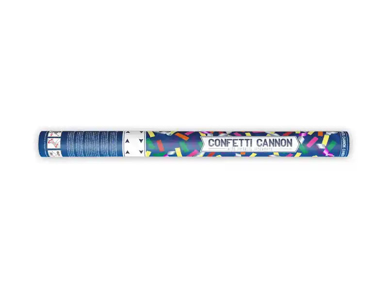Cañón de Confeti y Serpentinas de 60cm - Narosa Sweet Party Barcelona