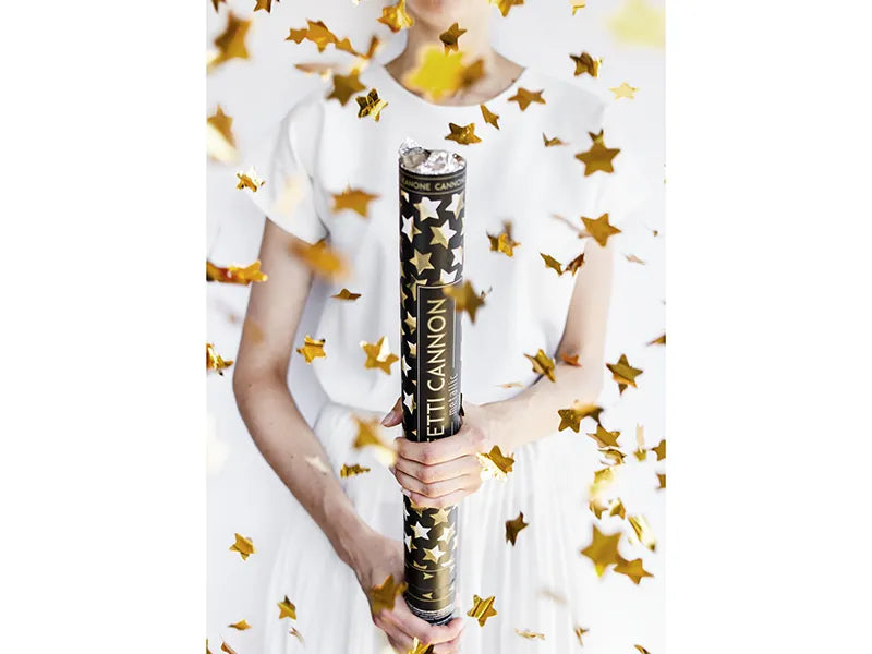 Confetti Cannon with Stars 60cm.