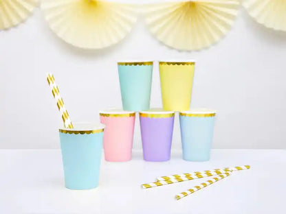 Vasos Azul Claro 220ml - Narosa Sweet Party Barcelona