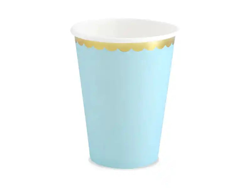 Vasos Azul Claro 220ml - Narosa Sweet Party Barcelona