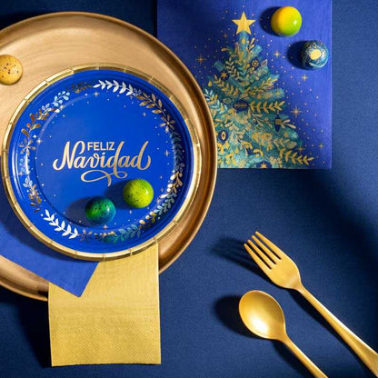 Pack de 12 tenedores premium dorados