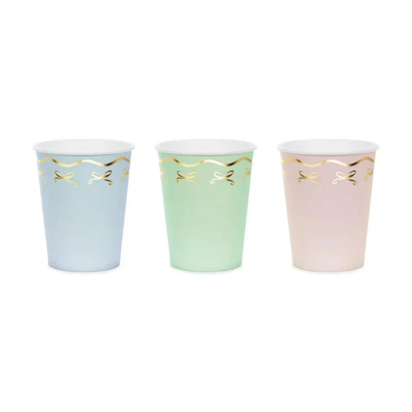 Vasos Unicornio 220 ml - Mix de Colores Pack de 6. - Narosa Sweet Party Barcelona