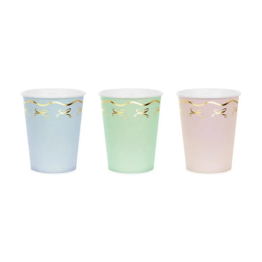Vasos Unicornio 220 ml - Mix de Colores Pack de 6. - Narosa Sweet Party Barcelona