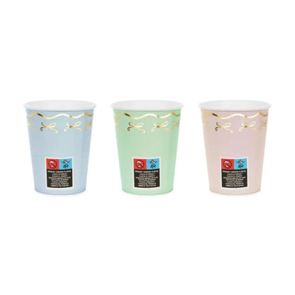 Vasos Unicornio 220 ml - Mix de Colores Pack de 6. - Narosa Sweet Party Barcelona
