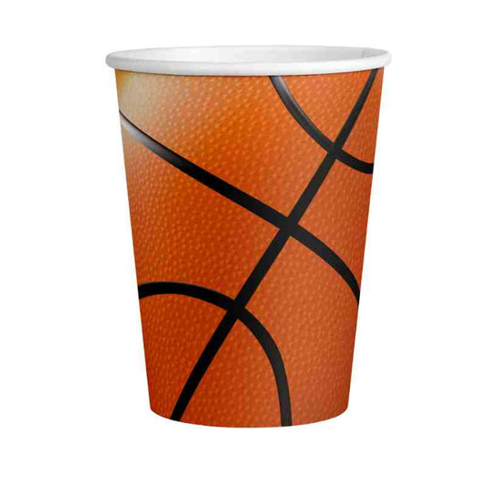 Vasos 266 ml Sports Fan Basketball