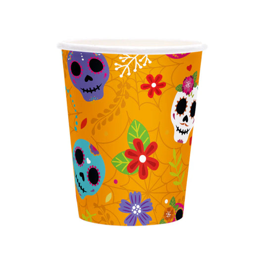 Vasos mexicanos Halloween 220 ml
