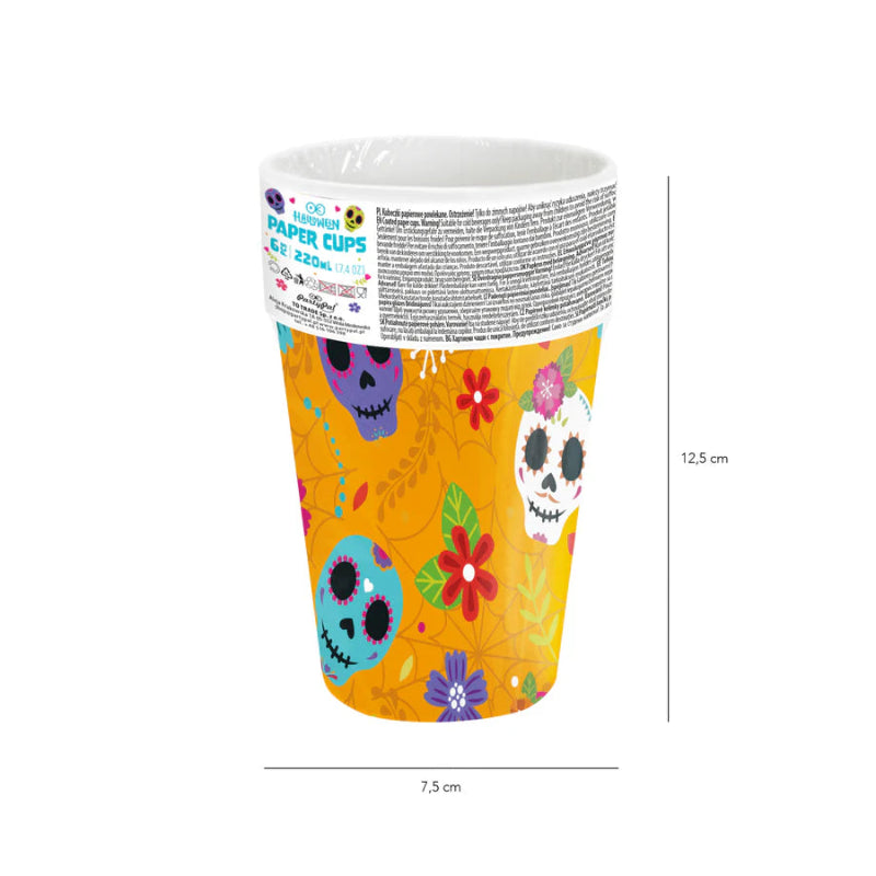 Detalle de vasos mexicanos 9 cm para bebidas