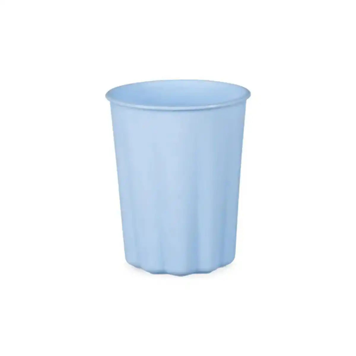 Vasos de plástico Frill Azul Claro (220 ml) – 4 uds - Narosa Sweet Party Barcelona