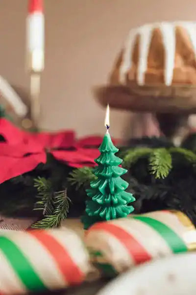 Vela Árbol de Navidad - 10 cm