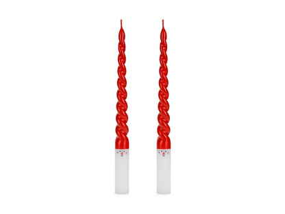 Velas Cónicas Papá Noel - 25 cm (Juego de 2)