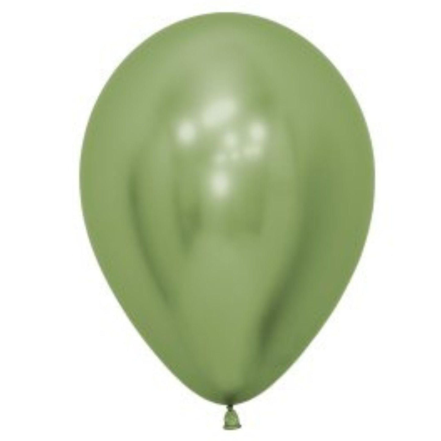 Globo Látex R12 Cromado 30 cm - Biodegradable