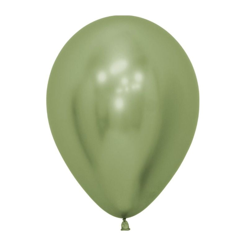 Solid Chrome Latex Balloon R5/13cm - Single Unit or Pack of 50