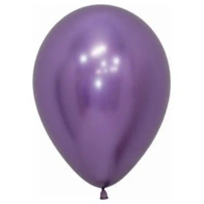 Globo Látex R12/30cm Cromado - Biodegradable
