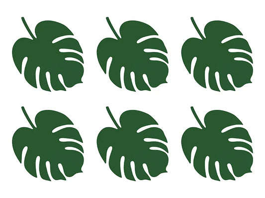 Aloha Monstera Table Cards