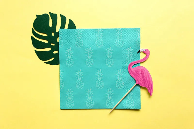 Aloha Monstera Table Cards