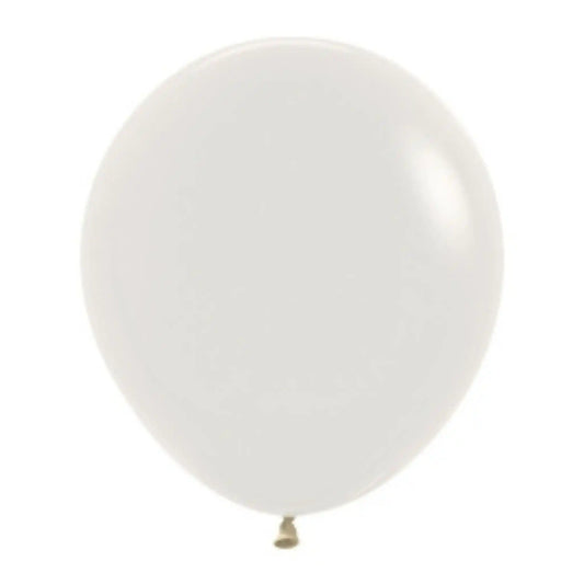 Globo Látex R18 Pastel Dusk Crema 45 cm - Pack de 15 - Narosa Sweet Party Barcelona