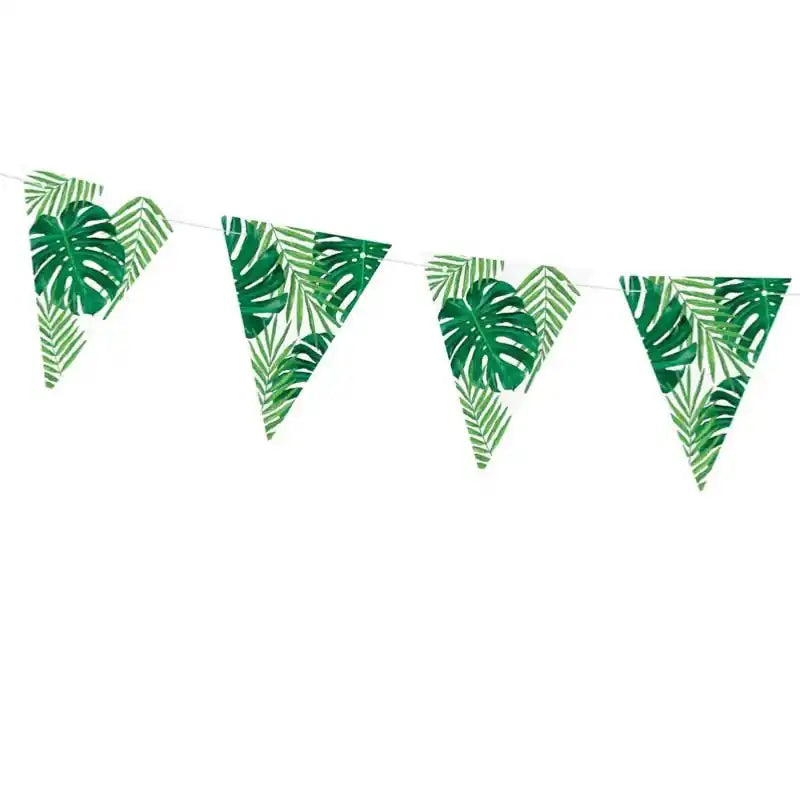 Banderines Aloha - Hojas, 1,3 m - NAROSA SWEET PARTY