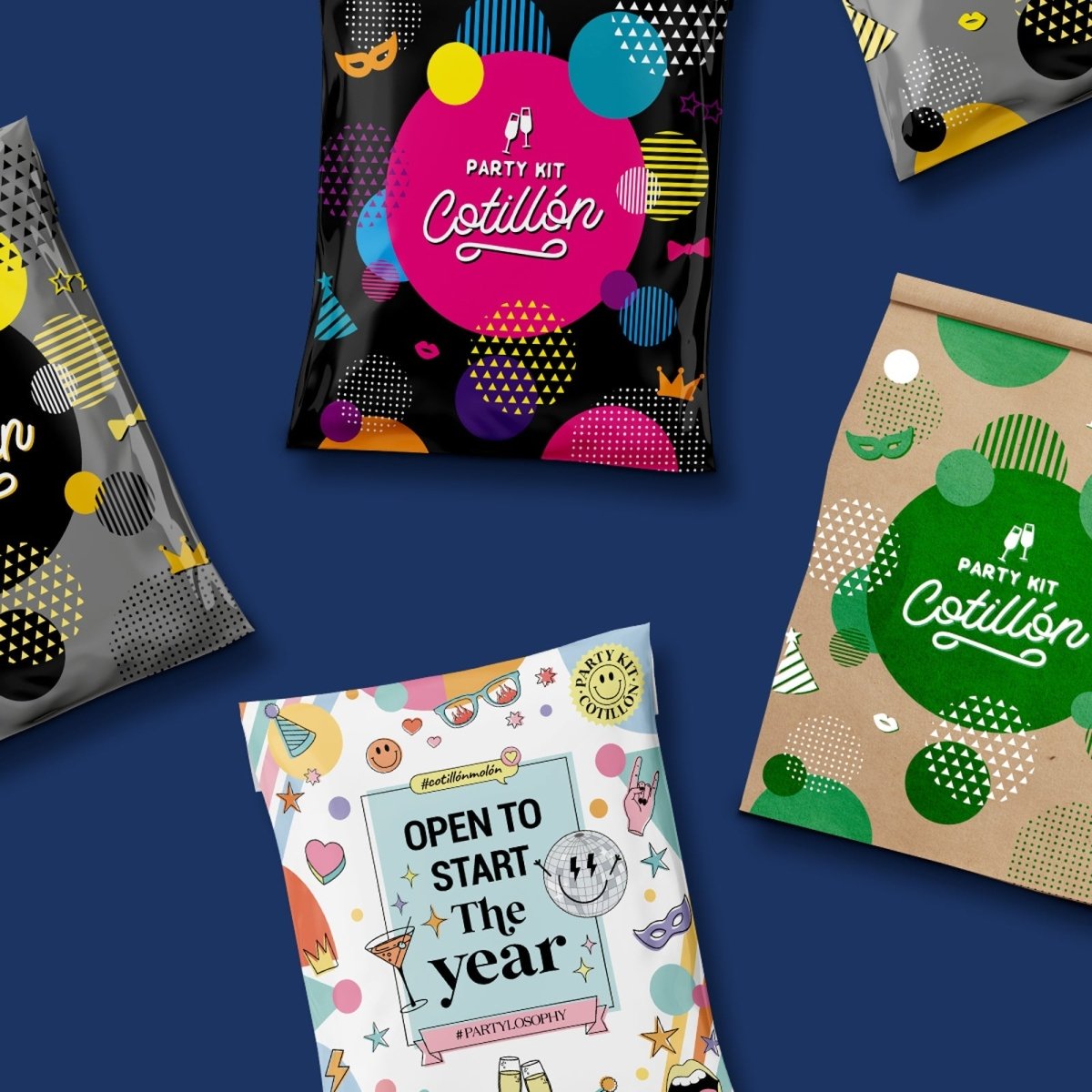 Bolsa Cotillón Nochevieja Special Price 5 Piezas | 30×40 cm - NAROSA SWEET PARTY