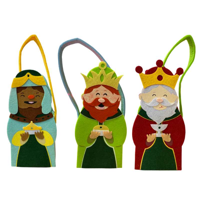 Bolsa de Tela de Reyes Magos - 20 cm - NAROSA SWEET PARTY