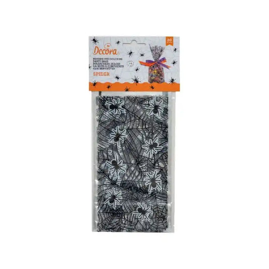 Bolsas de Chuches “Spider” – 20 uds. Halloween - Narosa Sweet Party Barcelona