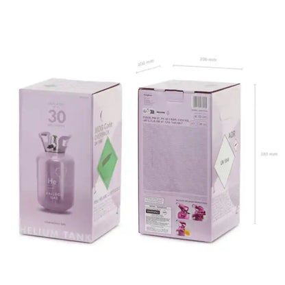 Botella de Helio Lila - Hasta 30 Globos. - NAROSA SWEET PARTY