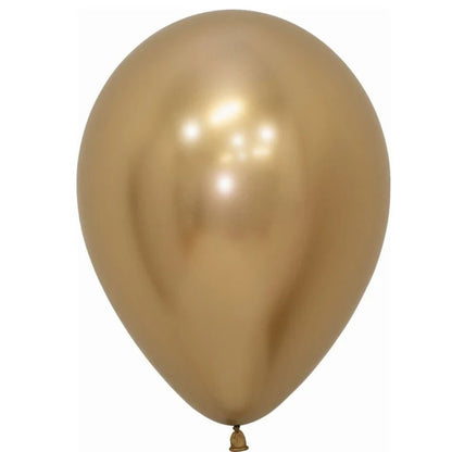 Bouquet Globo Número 86 cm Metalizado + 10 Globos Biodegradables - NAROSA SWEET PARTY