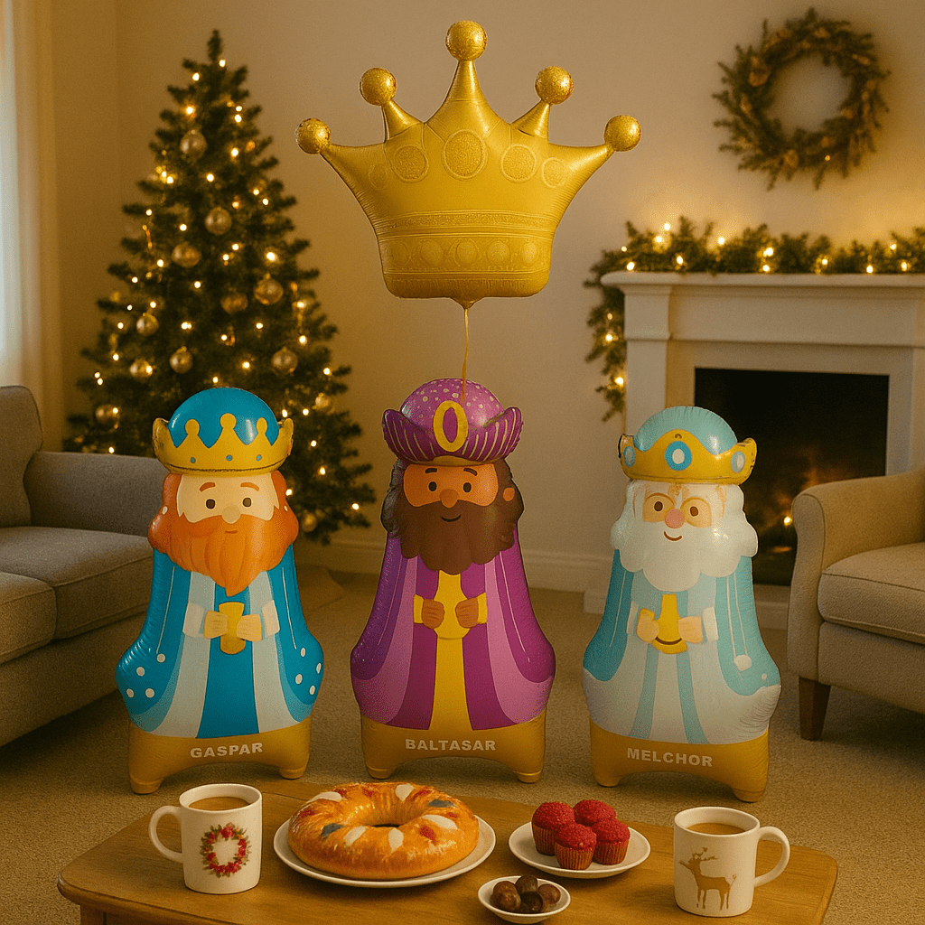 Bouquet Reyes Magos + Corona 104 cm Personalizada. - NAROSA SWEET PARTY