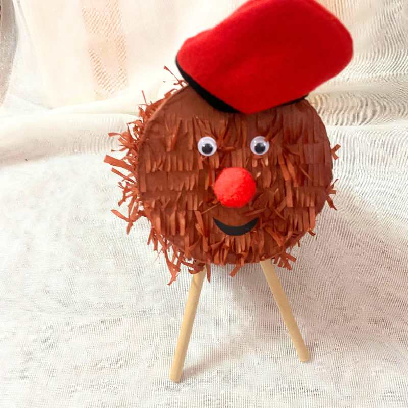 Caga Tió de cartón – Tamaños grande y pequeño - NAROSA SWEET PARTY