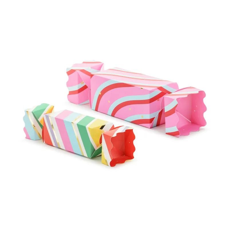 Cajas de Regalo con Forma de Caramelo (2 uds) – Surtido de Colores - NAROSA SWEET PARTY