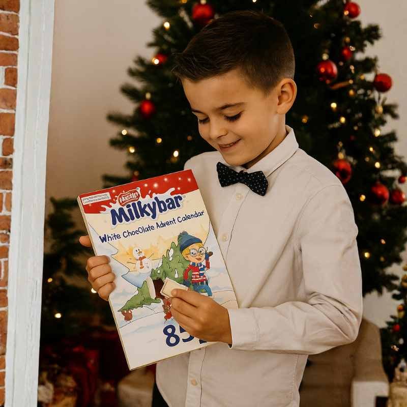 Calendario de Adviento Milkybar Chocolate Blanco 85 g - NAROSA SWEET PARTY