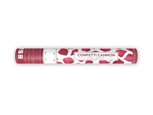 Confetti cannon with stars, gold, 60cm