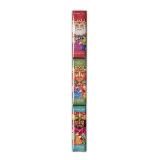 Chocolatinas de Leche Reyes Magos 3×18 g – Simón Coll - Narosa Sweet Party Barcelona