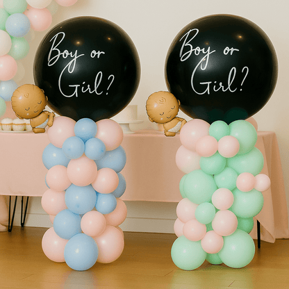 Columna de Globos Revelación de Género Sorpresa– 1,5 m - NAROSA SWEET PARTY
