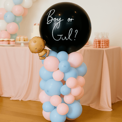 Columna de Globos Revelación de Género Sorpresa– 1,5 m - NAROSA SWEET PARTY