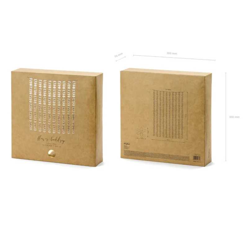 Cortina de Flores Dorada 100 x 210 cm - NAROSA SWEET PARTY