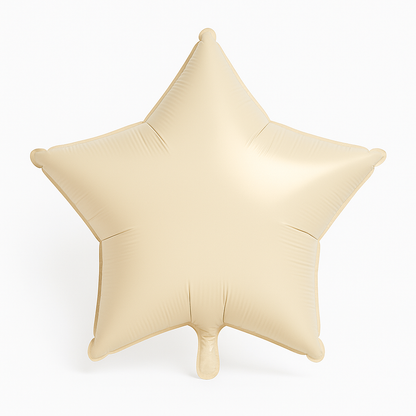 Globus Estrella 45 cm -Múltiples Colors, Apte per a Heli o Aire