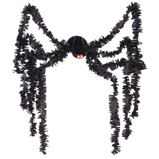 Decoración colgante Halloween araña panal, 11 x 21 cm - Narosa Sweet Party Barcelona